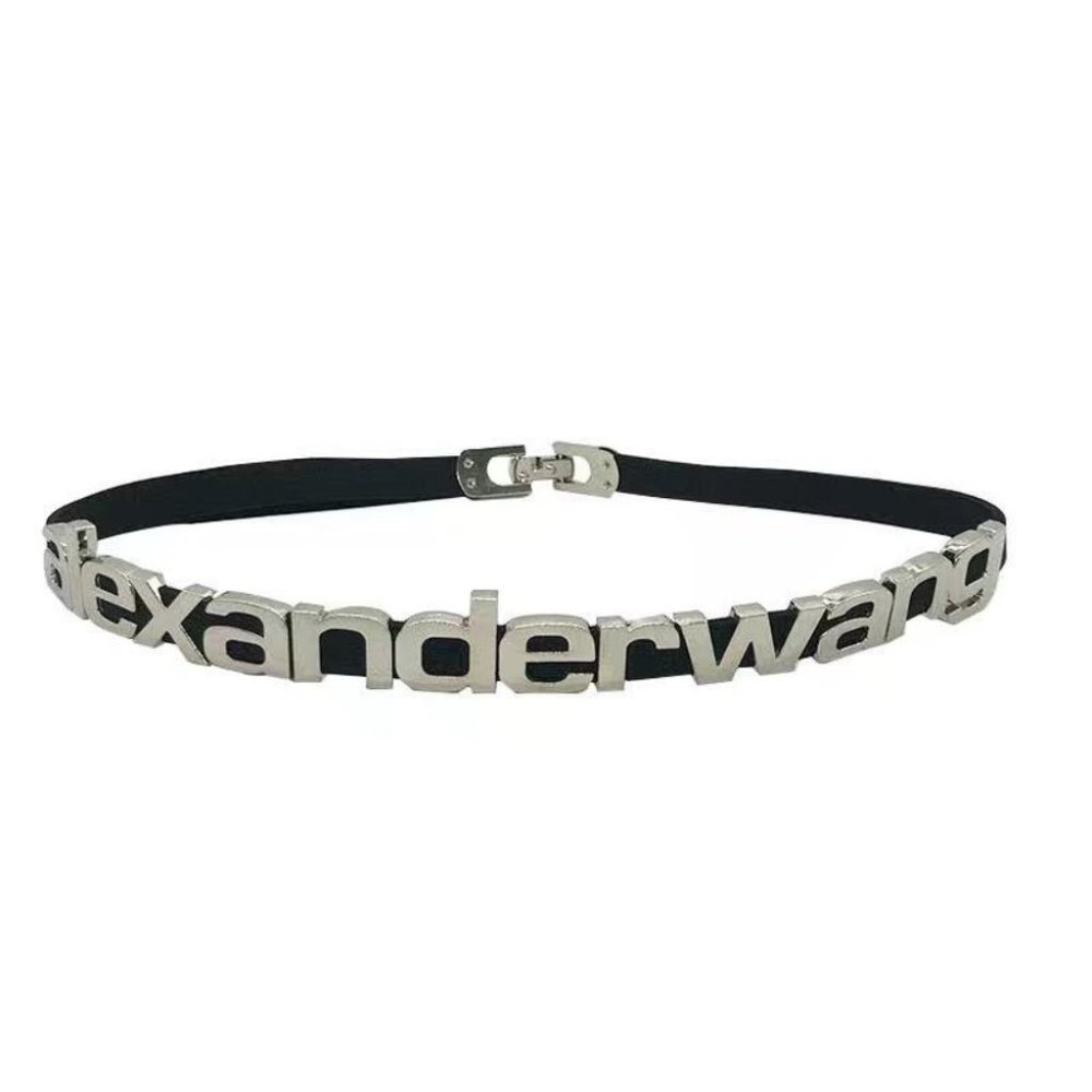 Alexander Wang Logo Belt